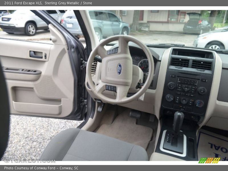 Sterling Grey Metallic / Stone 2011 Ford Escape XLS