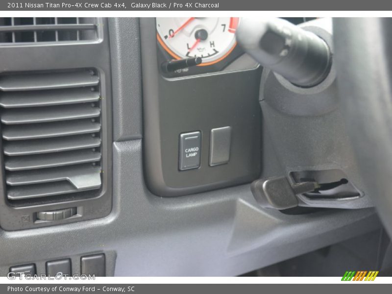 Galaxy Black / Pro 4X Charcoal 2011 Nissan Titan Pro-4X Crew Cab 4x4