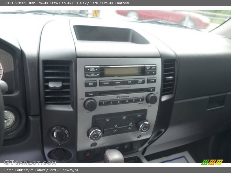 Galaxy Black / Pro 4X Charcoal 2011 Nissan Titan Pro-4X Crew Cab 4x4