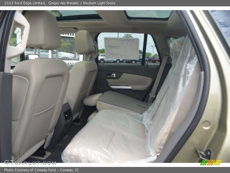 Ginger Ale Metallic / Medium Light Stone 2013 Ford Edge Limited