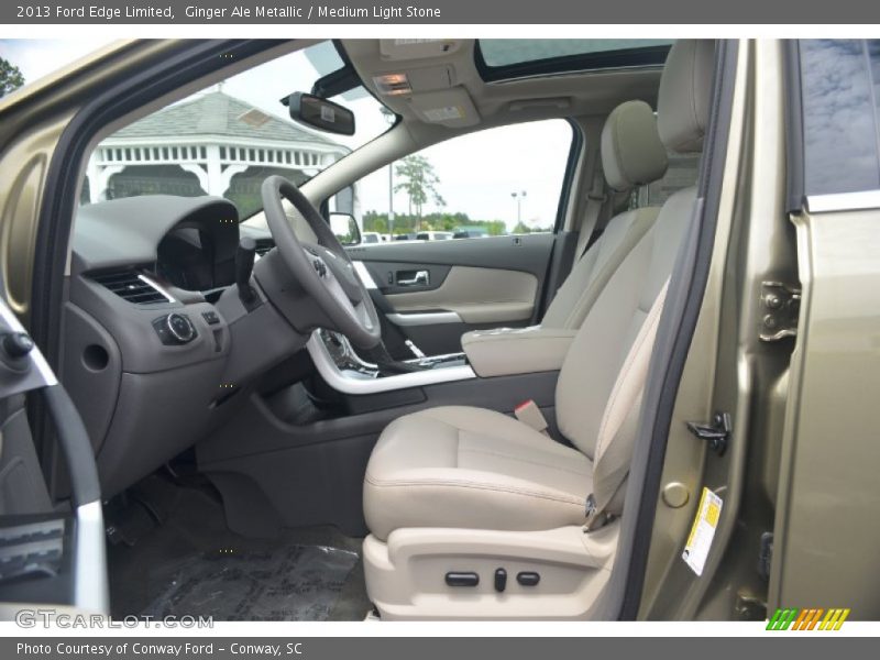  2013 Edge Limited Medium Light Stone Interior