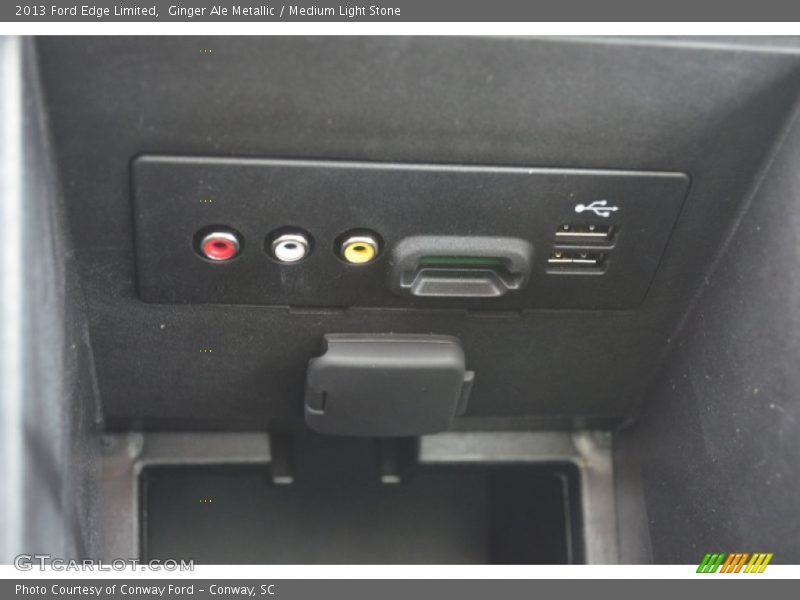 Ginger Ale Metallic / Medium Light Stone 2013 Ford Edge Limited