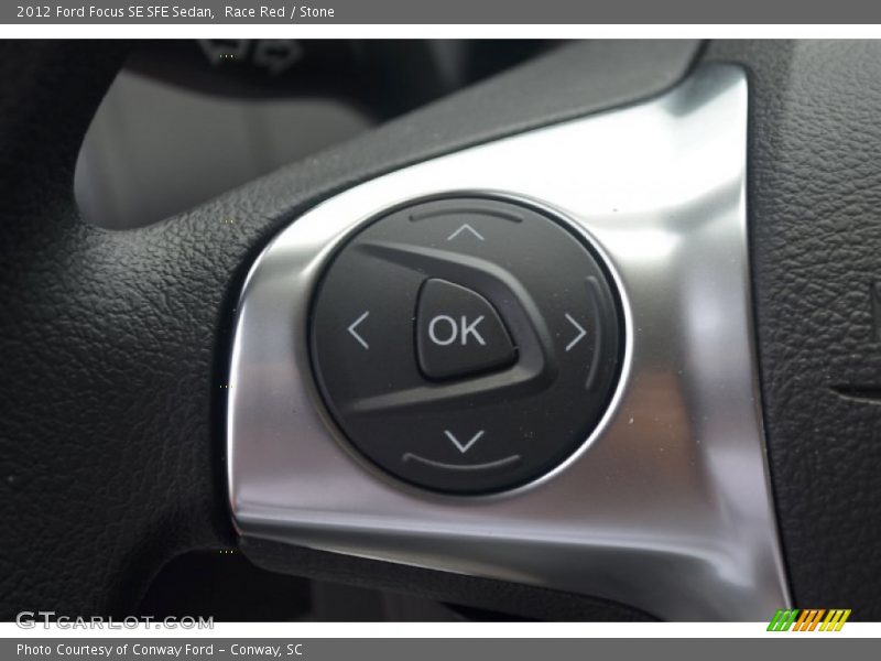 Race Red / Stone 2012 Ford Focus SE SFE Sedan