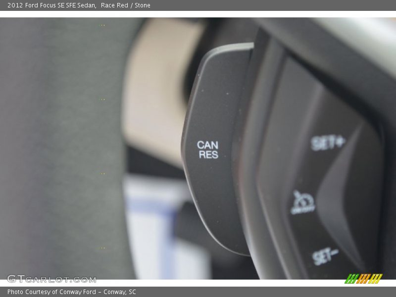 Race Red / Stone 2012 Ford Focus SE SFE Sedan