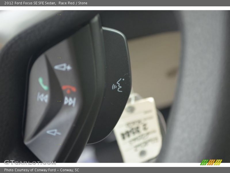 Race Red / Stone 2012 Ford Focus SE SFE Sedan