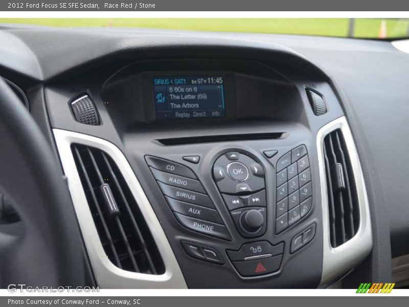 Race Red / Stone 2012 Ford Focus SE SFE Sedan