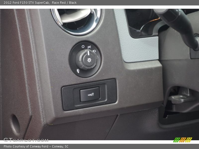 Race Red / Black 2012 Ford F150 STX SuperCab