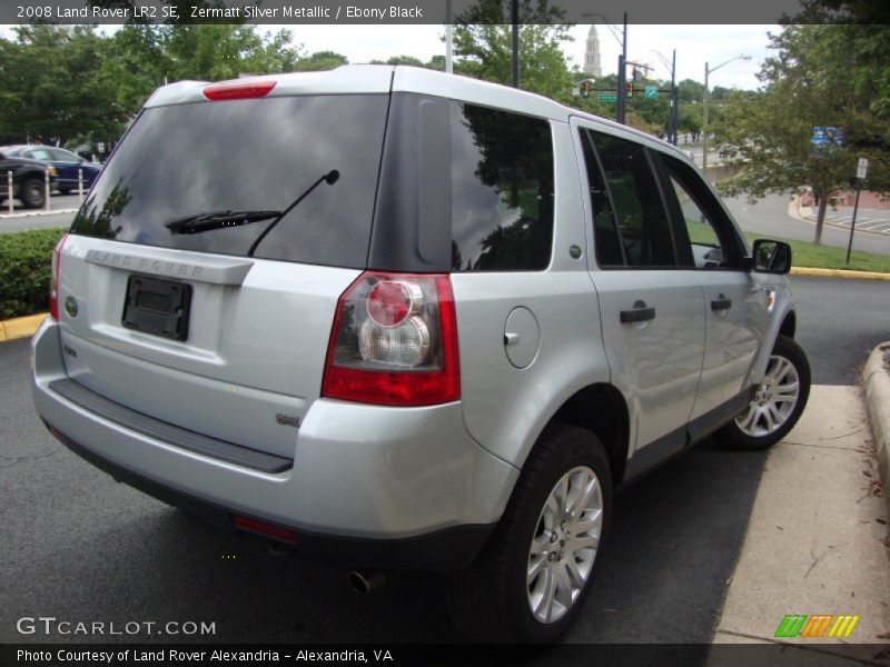 Zermatt Silver Metallic / Ebony Black 2008 Land Rover LR2 SE