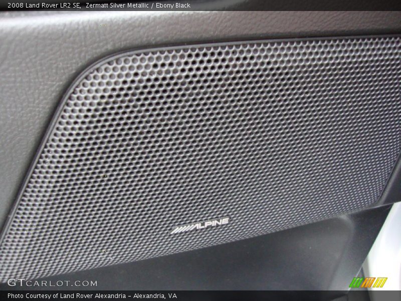 Zermatt Silver Metallic / Ebony Black 2008 Land Rover LR2 SE