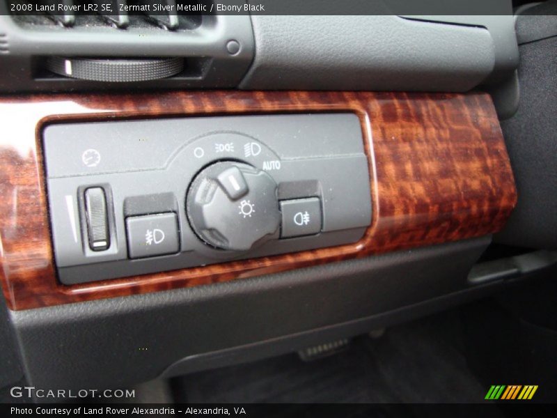 Zermatt Silver Metallic / Ebony Black 2008 Land Rover LR2 SE