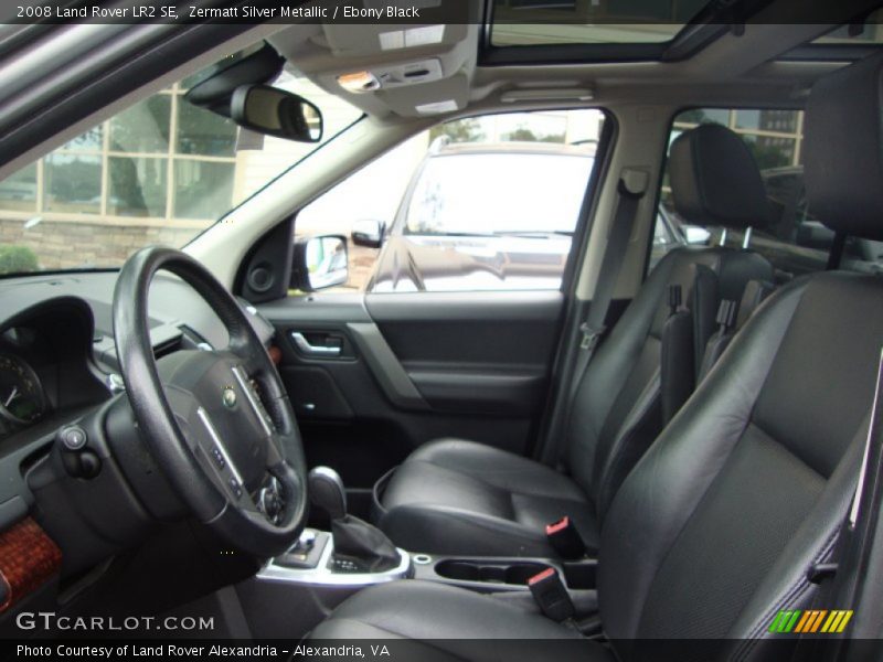 Zermatt Silver Metallic / Ebony Black 2008 Land Rover LR2 SE