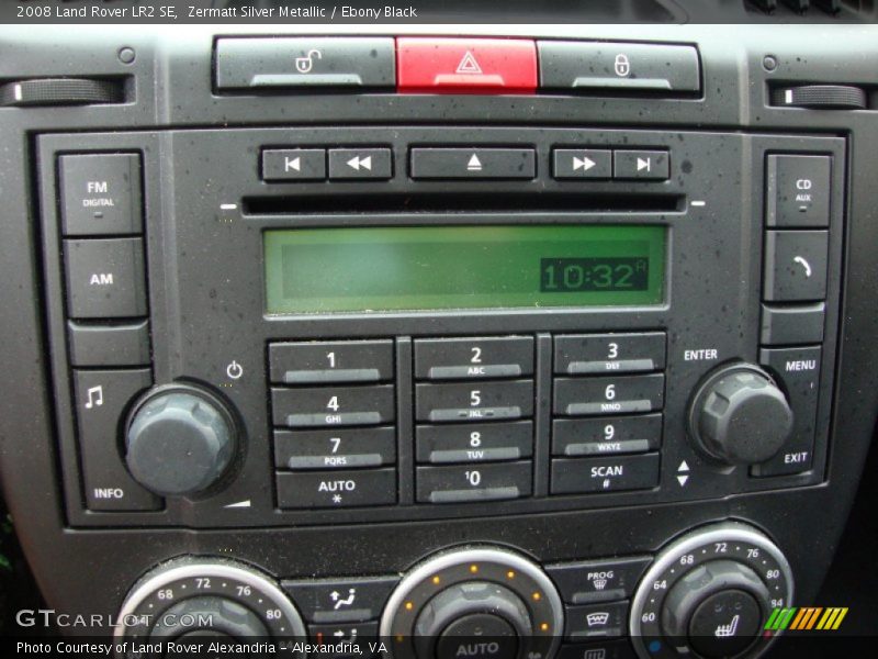 Zermatt Silver Metallic / Ebony Black 2008 Land Rover LR2 SE