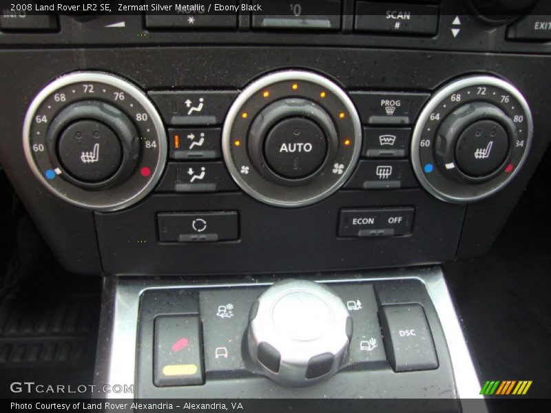 Zermatt Silver Metallic / Ebony Black 2008 Land Rover LR2 SE