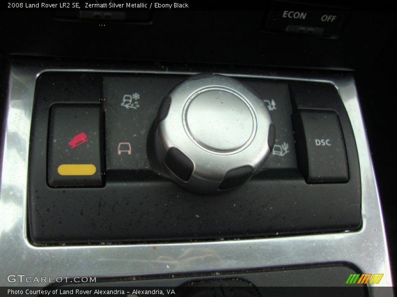 Zermatt Silver Metallic / Ebony Black 2008 Land Rover LR2 SE