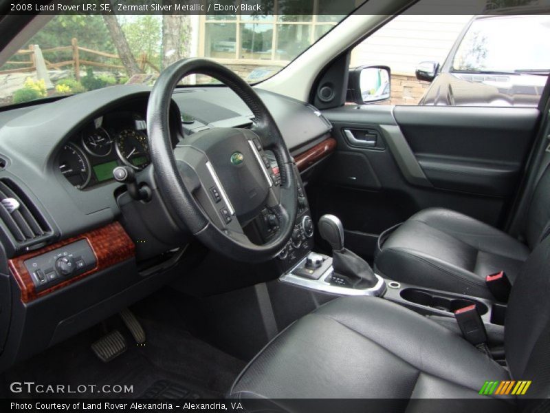 Zermatt Silver Metallic / Ebony Black 2008 Land Rover LR2 SE