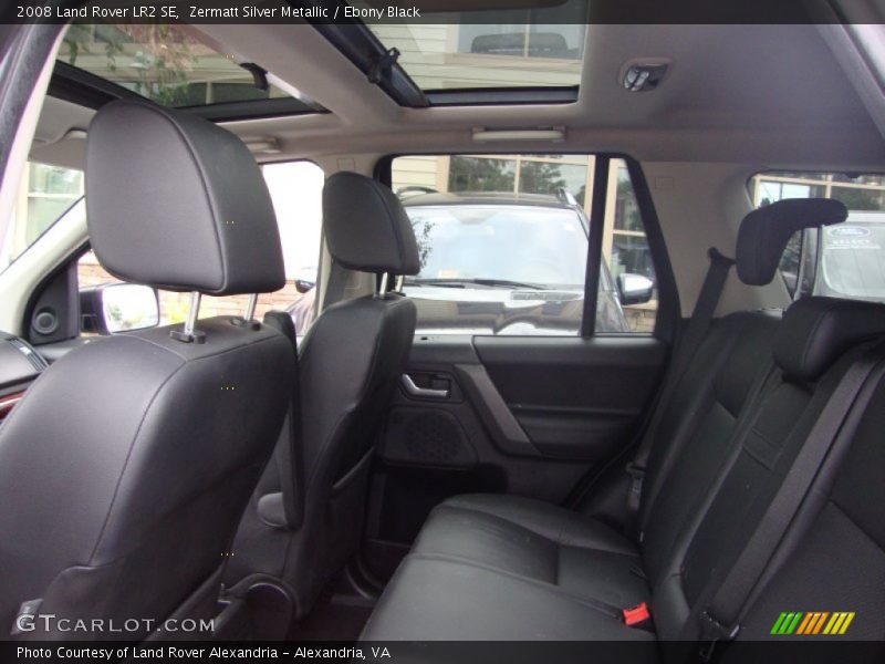 Zermatt Silver Metallic / Ebony Black 2008 Land Rover LR2 SE
