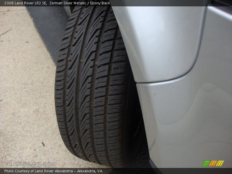 Zermatt Silver Metallic / Ebony Black 2008 Land Rover LR2 SE