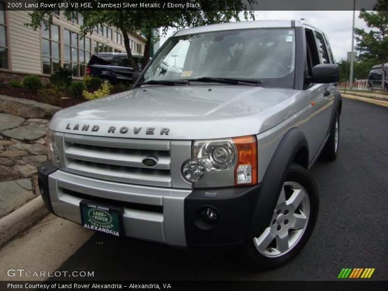 Zambezi Silver Metallic / Ebony Black 2005 Land Rover LR3 V8 HSE
