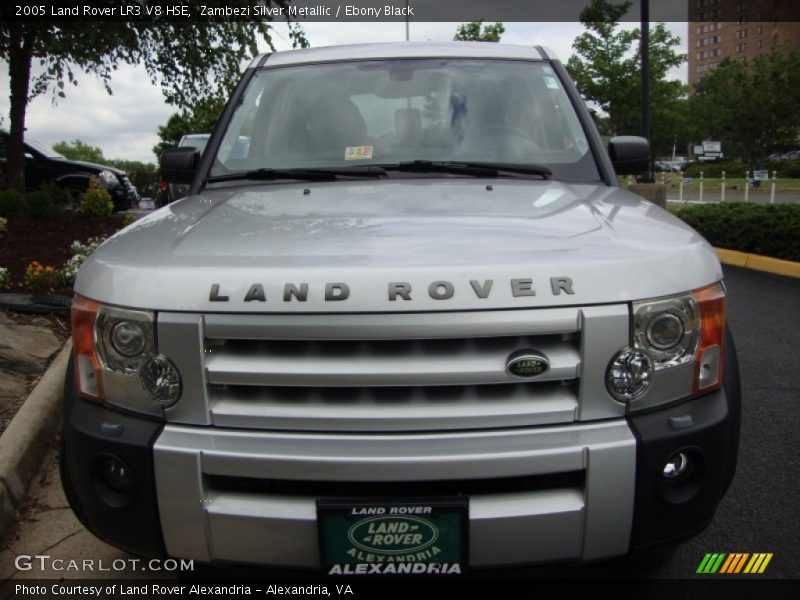Zambezi Silver Metallic / Ebony Black 2005 Land Rover LR3 V8 HSE