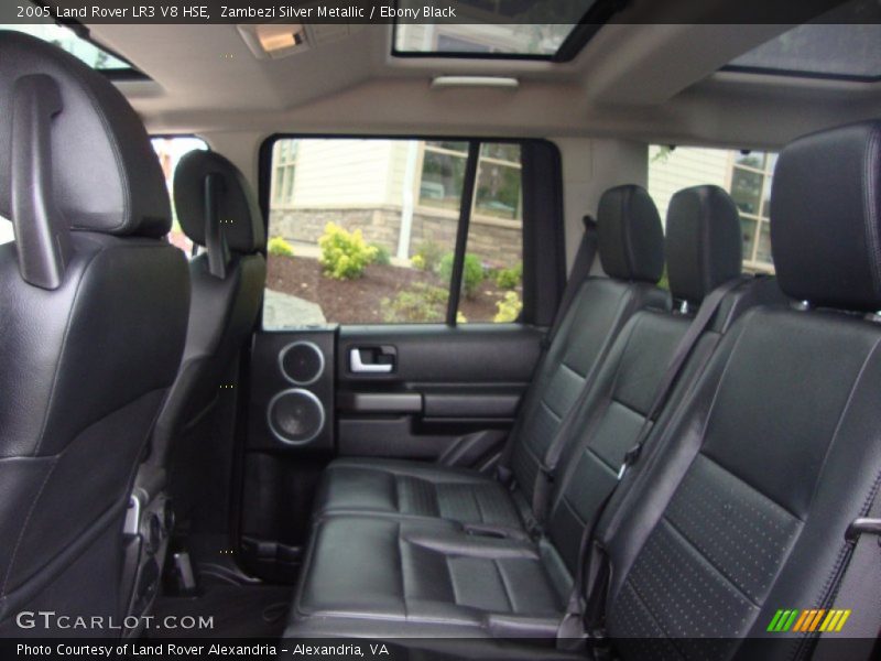  2005 LR3 V8 HSE Ebony Black Interior