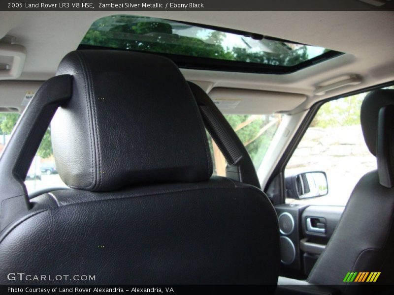 Zambezi Silver Metallic / Ebony Black 2005 Land Rover LR3 V8 HSE