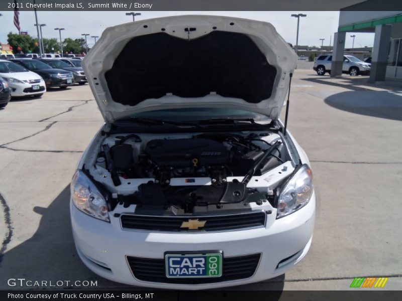 Summit White / Ebony 2011 Chevrolet Impala LS