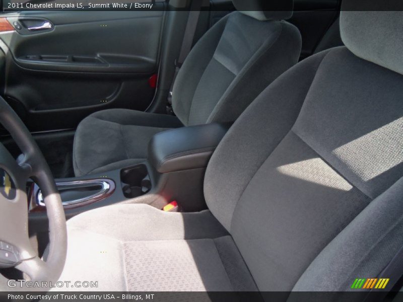Summit White / Ebony 2011 Chevrolet Impala LS