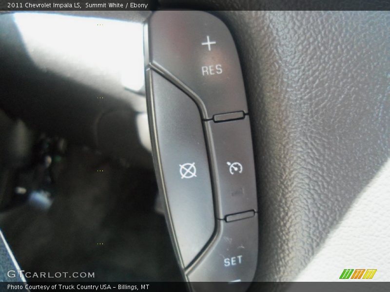 Summit White / Ebony 2011 Chevrolet Impala LS