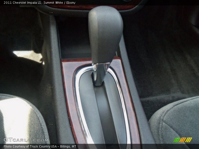 Summit White / Ebony 2011 Chevrolet Impala LS
