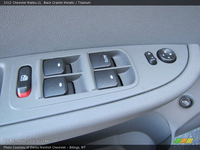 Black Granite Metallic / Titanium 2012 Chevrolet Malibu LS