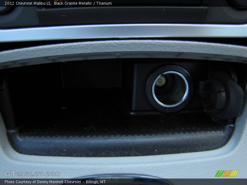 Black Granite Metallic / Titanium 2012 Chevrolet Malibu LS