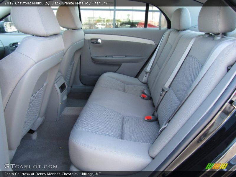 Black Granite Metallic / Titanium 2012 Chevrolet Malibu LS