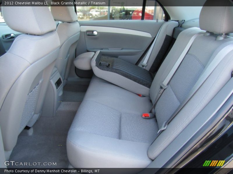 Black Granite Metallic / Titanium 2012 Chevrolet Malibu LS