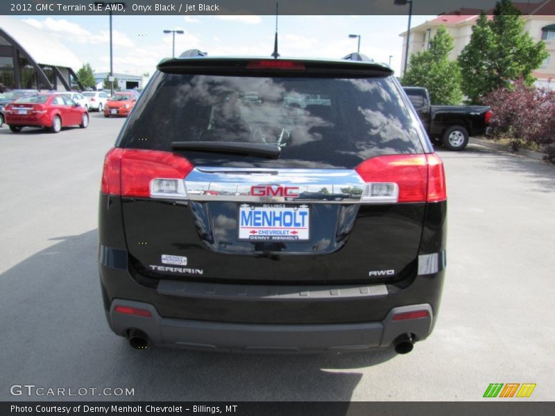 Onyx Black / Jet Black 2012 GMC Terrain SLE AWD