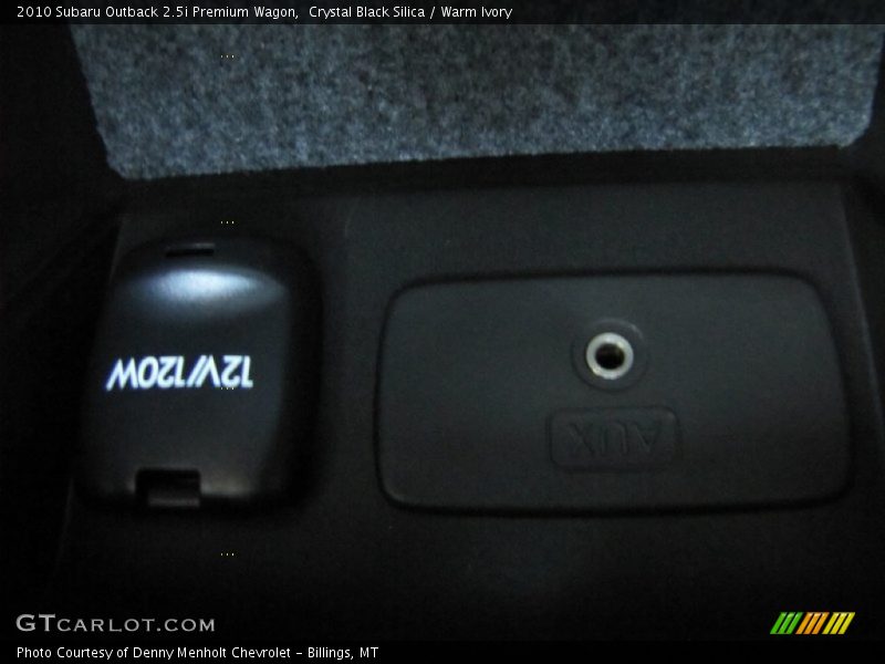 Crystal Black Silica / Warm Ivory 2010 Subaru Outback 2.5i Premium Wagon