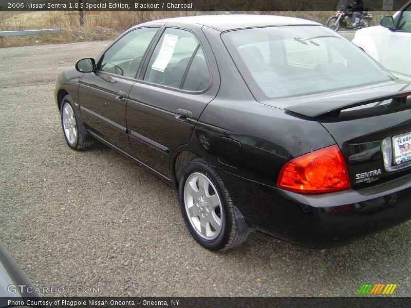 Blackout / Charcoal 2006 Nissan Sentra 1.8 S Special Edition