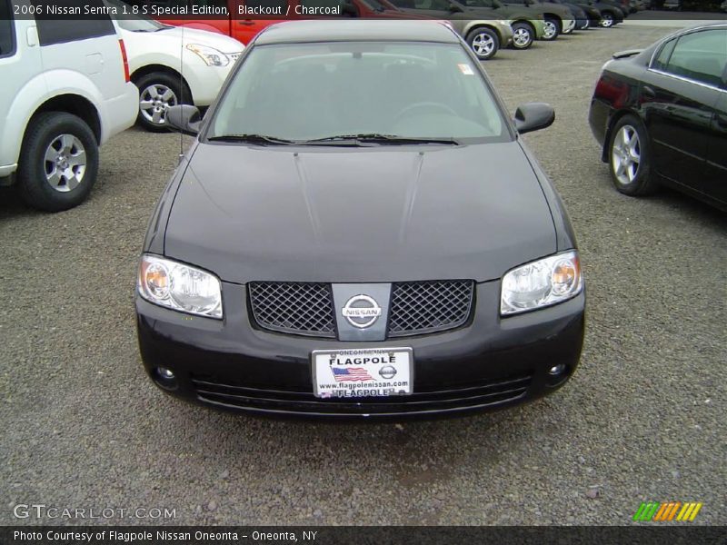Blackout / Charcoal 2006 Nissan Sentra 1.8 S Special Edition