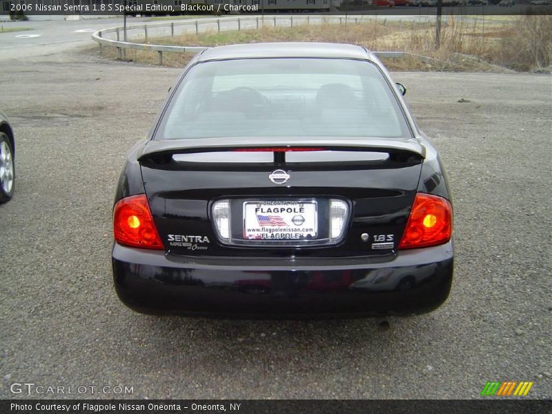 Blackout / Charcoal 2006 Nissan Sentra 1.8 S Special Edition