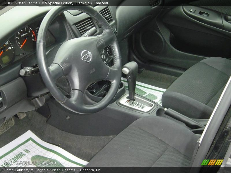 Blackout / Charcoal 2006 Nissan Sentra 1.8 S Special Edition