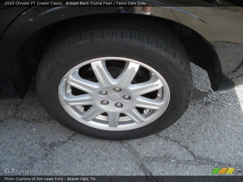 Brilliant Black Crystal Pearl / Pastel Slate Gray 2010 Chrysler PT Cruiser Classic