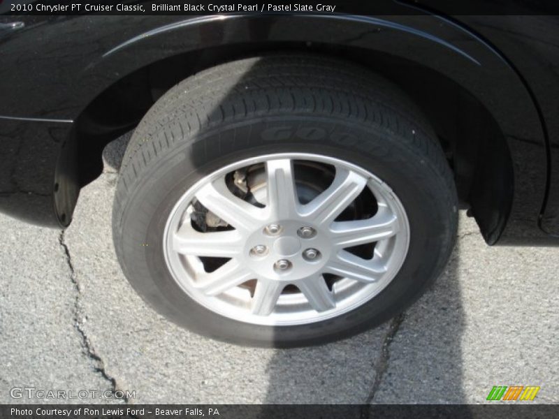 Brilliant Black Crystal Pearl / Pastel Slate Gray 2010 Chrysler PT Cruiser Classic