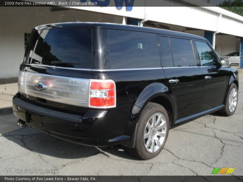 Black / Charcoal Black 2009 Ford Flex Limited AWD