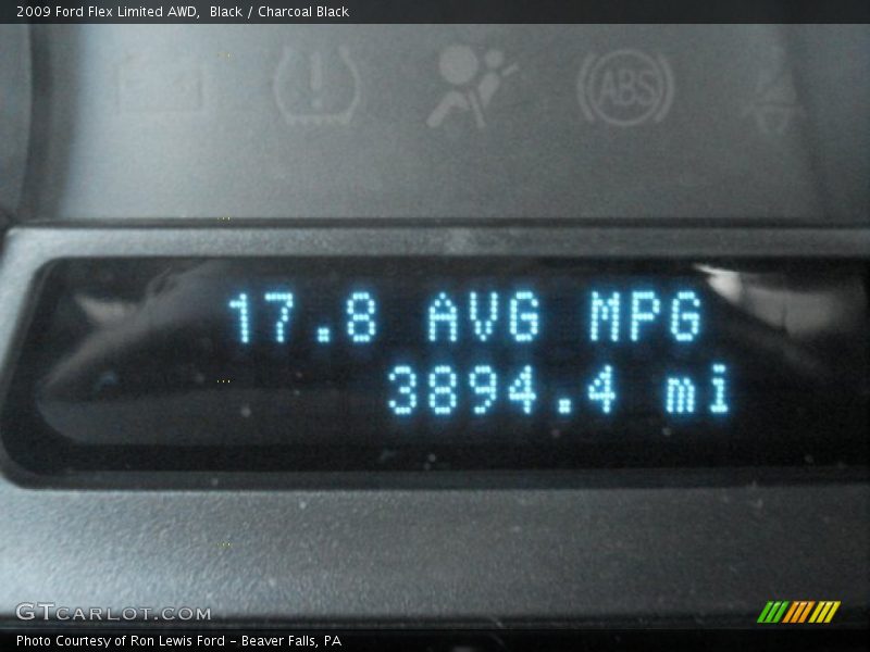 Black / Charcoal Black 2009 Ford Flex Limited AWD