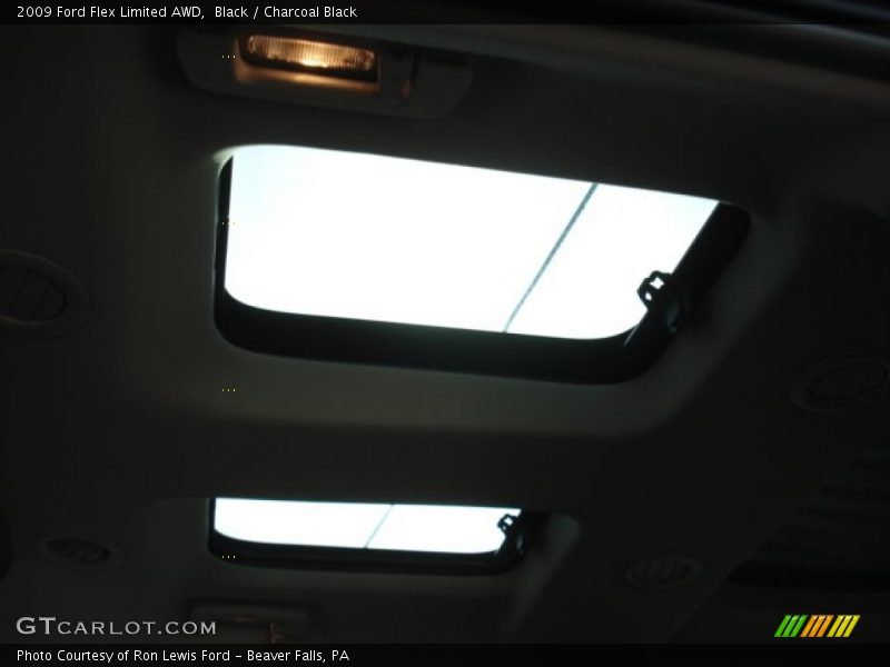 Black / Charcoal Black 2009 Ford Flex Limited AWD