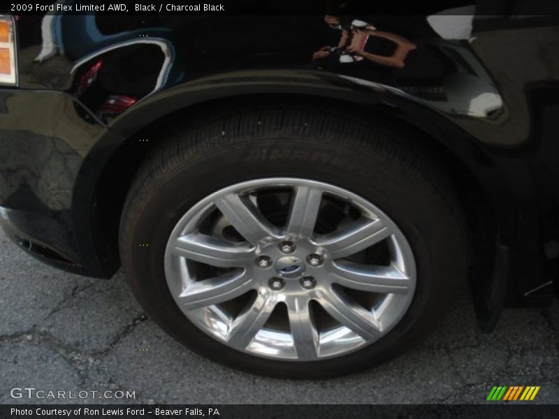 Black / Charcoal Black 2009 Ford Flex Limited AWD