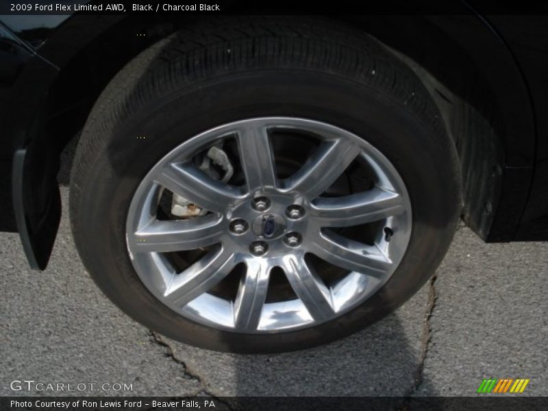 Black / Charcoal Black 2009 Ford Flex Limited AWD