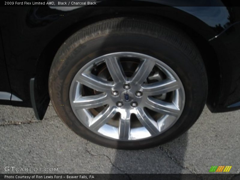 Black / Charcoal Black 2009 Ford Flex Limited AWD