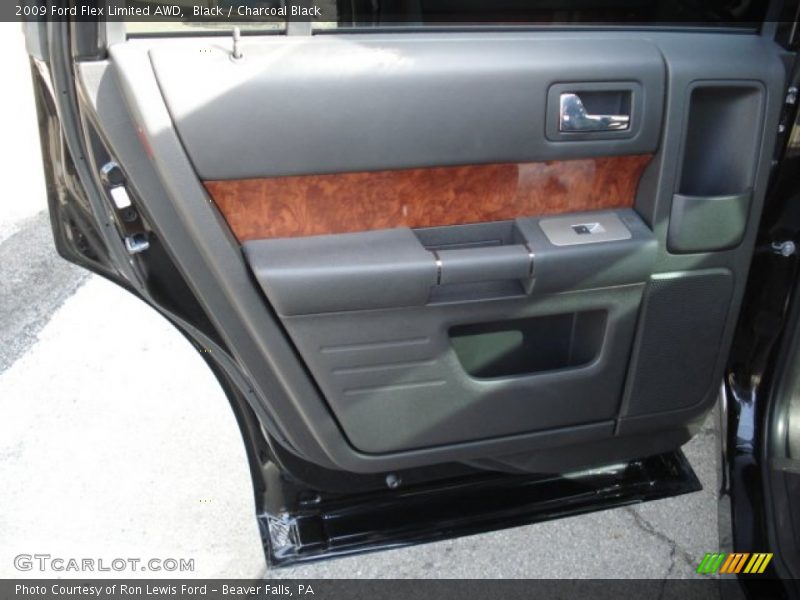 Black / Charcoal Black 2009 Ford Flex Limited AWD
