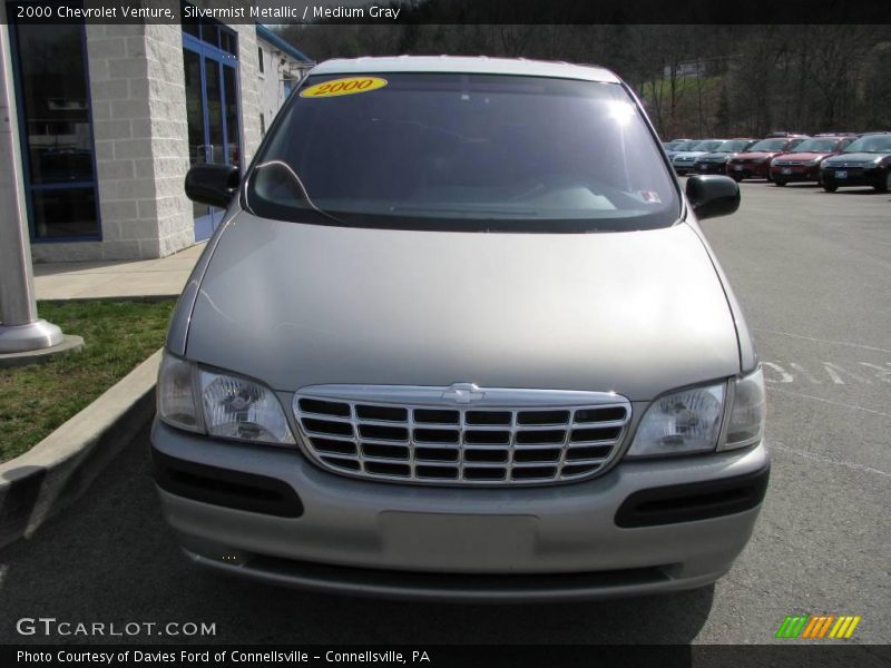 Silvermist Metallic / Medium Gray 2000 Chevrolet Venture