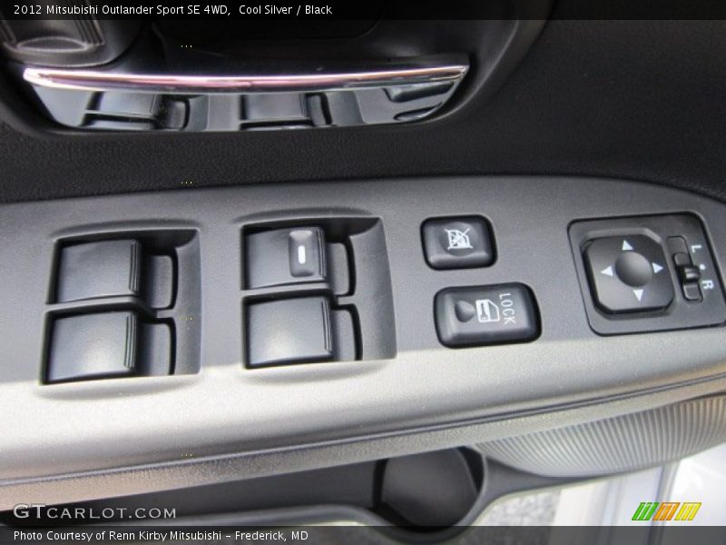 Cool Silver / Black 2012 Mitsubishi Outlander Sport SE 4WD